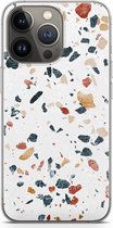 Case Company® - iPhone 13 Pro hoesje - Terrazzo N°4 - Soft Cover Telefoonhoesje - Bescherming aan alle Kanten en Schermrand