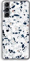 Case Company® - Samsung Galaxy S21 hoesje - Terrazzo N°1 - Soft Cover Telefoonhoesje - Bescherming aan alle Kanten en Schermrand