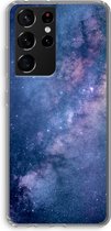 Case Company® - Samsung Galaxy S21 Ultra hoesje - Nebula - Soft Cover Telefoonhoesje - Bescherming aan alle Kanten en Schermrand