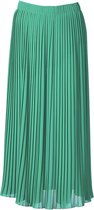 Dames plisse rok mint groen lang | Maat Onze size, XS-XL