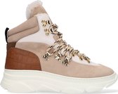 Notre-V 634-d Hoge sneakers - Dames - Camel - Maat 39