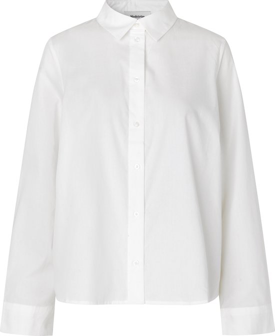 Witte blouse Percy - Modstrom - Maat M | bol.com