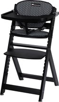Bol.com Bebeconfort Timba Kinderstoel met verkleinkussen - Deep Black/Geo Metric - Verstelbaar aanbieding
