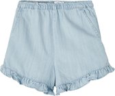 Name it short meisjes - blauw - NKFbecky - maat 128