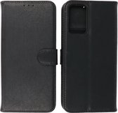 Oppo A95 4G & Oppo A74 4G Hoesje - Book Case Telefoonhoesje - Kaarthouder Portemonnee Hoesje - Wallet Cases - Zwart