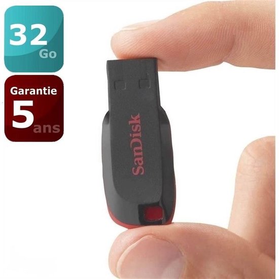 Sandisk Cruzer Blade | 32GB | USB 2.0 A - USB Stick - SanDisk