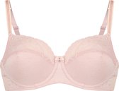 Hunkemöller Dames Lingerie Niet-voorgevormde beugel bh Sophie  - Roze - maat C95