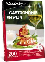 Wonderbox cadeaubon - Gastronomie en wijn - cadeau voor man of vrouw