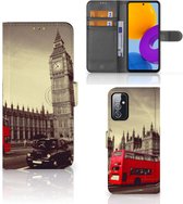Mobiel Bookcase Geschikt voor Samsung Galaxy M52 Smartphone Hoesje Londen