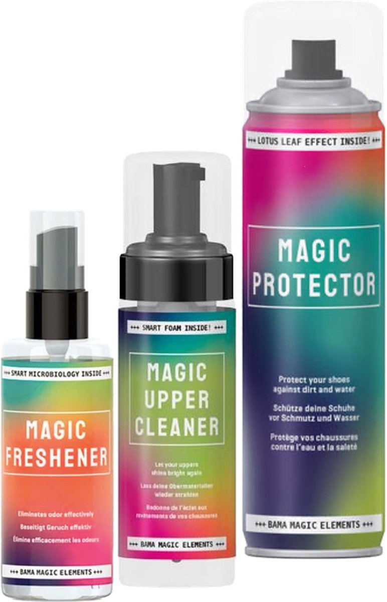 Bama Magic cleaner set | protector | freshener | set van 3