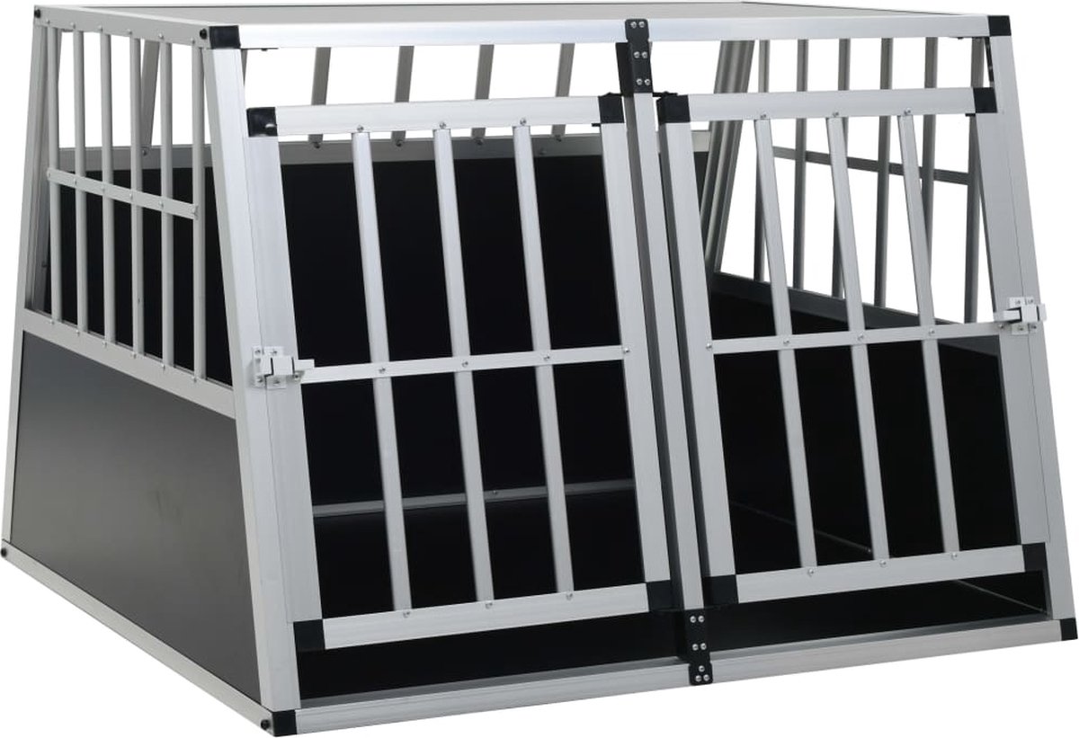 Medina Hondenbench met dubbele deur 94x88x69 cm