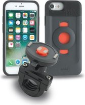 Tigra FitClic Neo Motorcycle Kit Telefoonhouder Motor voor Apple iPhone 7 - Zwart
