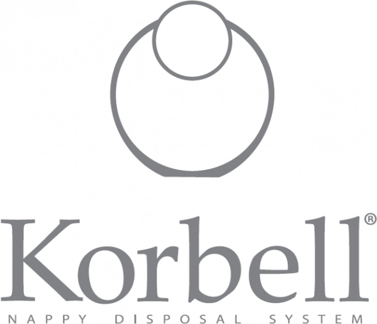 Poubelle pour langes jetables - Korbell Blanche - 16L