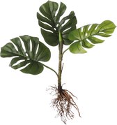 Mica Decorations Monstera Kunstplant - L12 x B21 x H54 cm - Groen