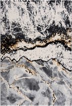 Magic Floor - Tapijt - Vloerkleed - PERA 0414A - Zwart - Polyester - (290x200cm)