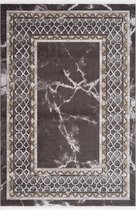 Magic Floor - Tapijt - Vloerkleed - Yasmin 1350A - Zwart - Acryl - (150x80cm)