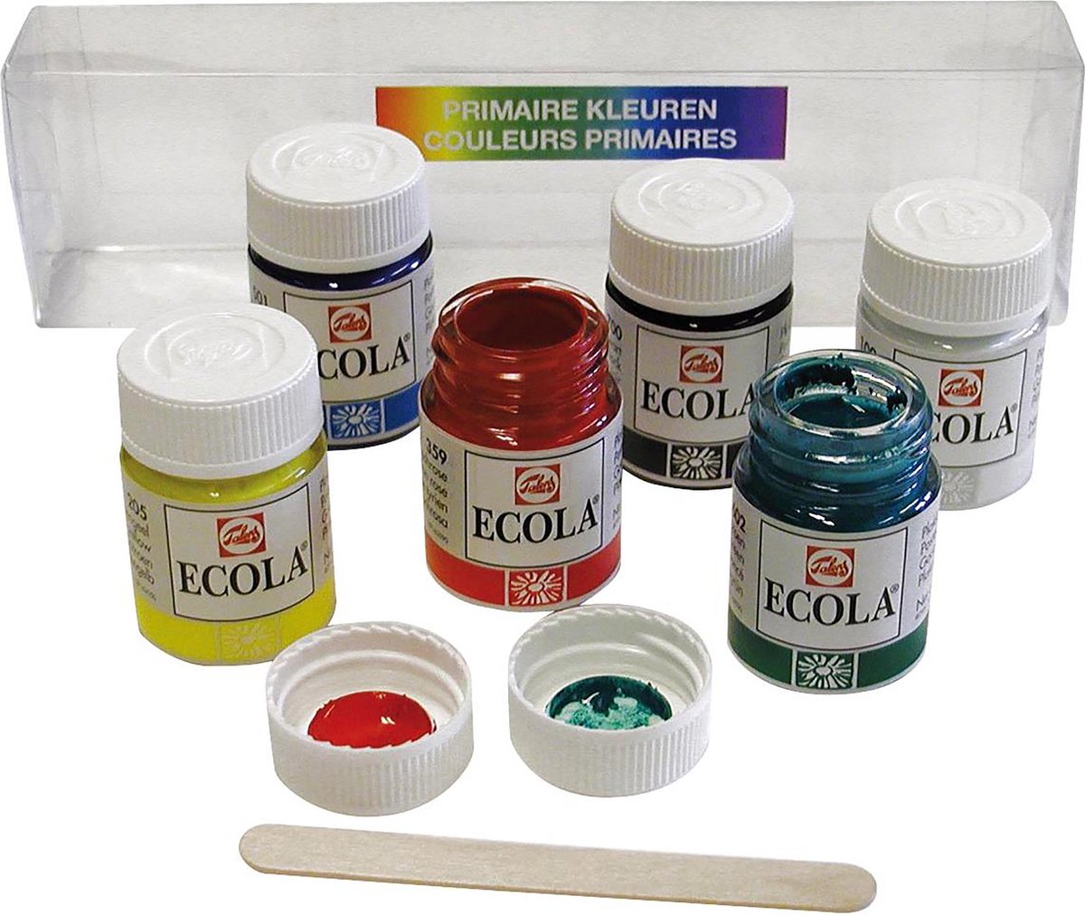 Ecola plakkaatverf 602 Donkergroen 16ML