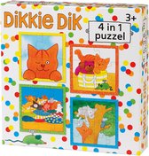 Bambolino Dikkie Dik 4 in1 Puzzel