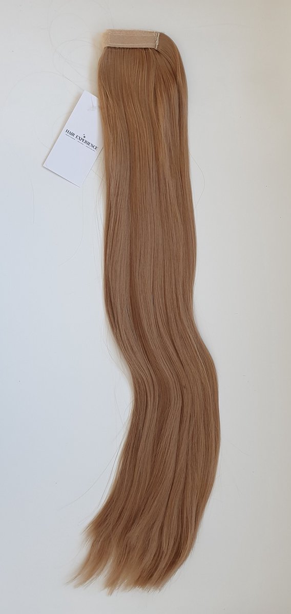 Paardenstaart hairextensions donker goud blond lang stijl 60 CM krullen en stijlen tot wel 130 graden