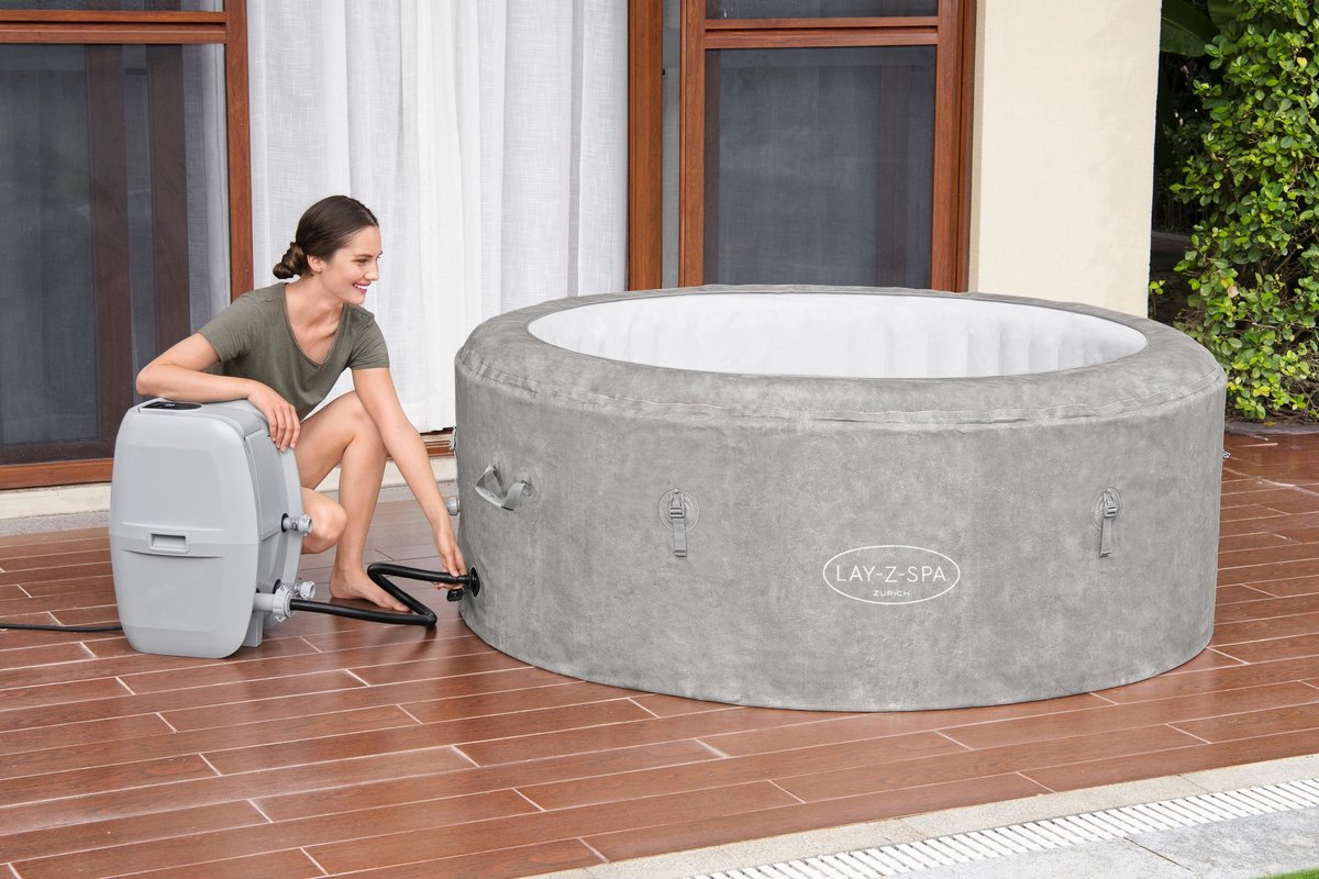 Lay-Z-Spa Zurich AirJet opblaasbare spa - 4 personen