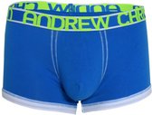 Andrew Christian Almost Naked Cotton Boxer Blauw - Maat L - Heren Ondergoed