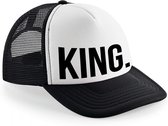 King snapback cap/ truckers pet heren - Koningsdag/verkleed/feest petje