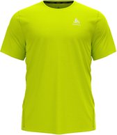 Odlo Zeroweight Chill-tech Korte Mouwen T-shirt Geel L Man