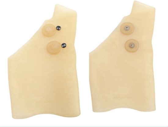 Nixnix Duim Brace - 2 stuks - Reuma Handschoen – Artrose – Artritis - Spierpijn - Handklachten - Ondersteuning - Magnetisch - Siliconen