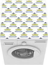 Wasmachine beschermer mat - Kroon - Patronen - Abstract - Breedte 60 cm x hoogte 60 cm