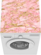 Wasmachine beschermer - Wasmachine mat - Glitter - Marmer - Goud - Patronen - 60x60 cm - Droger beschermer