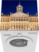 Wasmachine beschermer mat - Amsterdam - Paleis - Architectuur - Breedte 60 cm x hoogte 60 cm