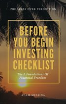 Before You Begin Investing Checklist