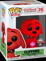 Funko Books - Clifford The Big Red Dog - Clifford Flocked Special Edition
