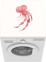 Wasmachine beschermer mat - Kwal - Roze - Waterverf - Breedte 60 cm x hoogte 60 cm