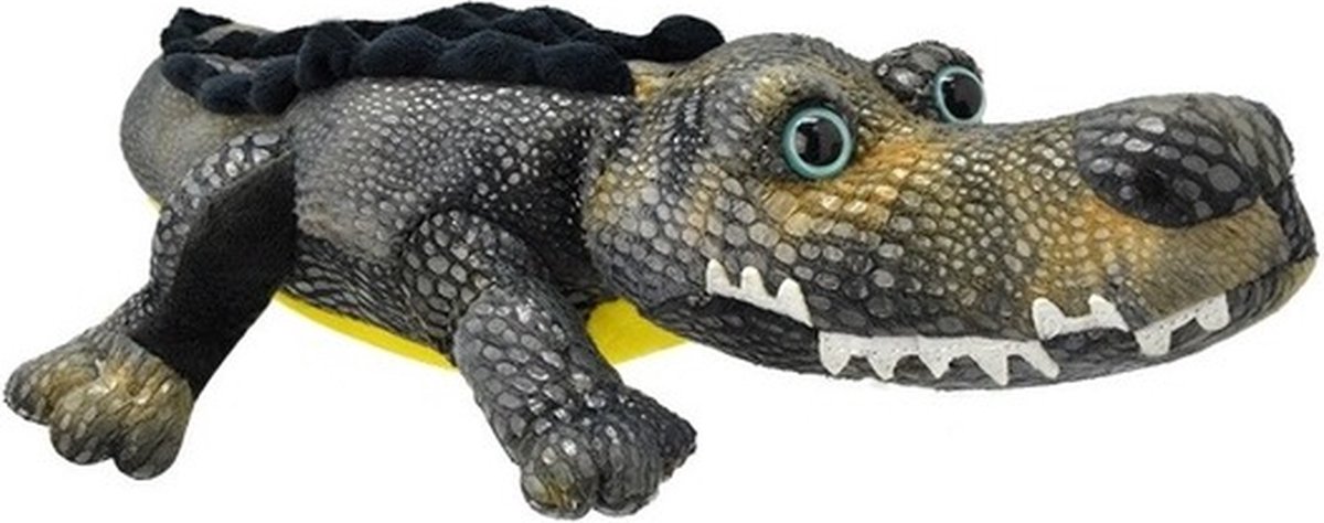 Wild Planet Krokodil Knuffel - groen - 47 cm - pluche krokodillen knuffeldier