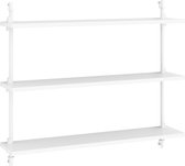 Wall Shelving single - wit