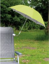 stoelparasol 114 x 85 cm staal/polyester groen