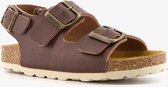 Groot leren jongens bio sandalen - Bruin - Maat 33 - Extra comfort - Memory Foam