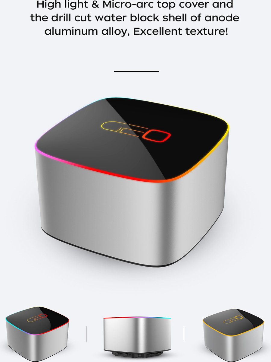 Future Eiskimo Junior 36 Aio 360 Mm Cpu-Waterkoeling, Waterkoeling, Argb,Black, Geo-Ej-36 - afbeelding 10