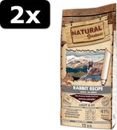2x NATURAL GREATNESS RABBIT LIGHT 12KG