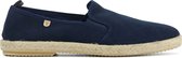 Verbenas Espadrilles Heren / Instappers / Herenschoenen - Suède - Troy - Blauw - maat 39