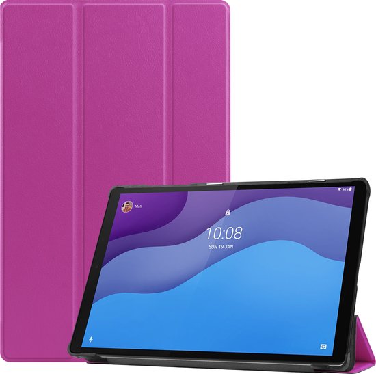 Case2go - Housse de protection pour tablette et protecteur d'écran pour  Lenovo Tab M10