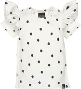 Ruffle t-shirt dots /