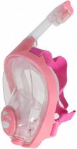 snorkelmasker dames 12 x 10 cm roze maat S/M