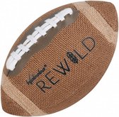 rugbybal Rewild 15,2 cm jute/rubber bruin