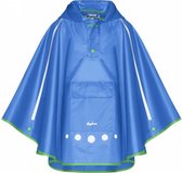 regenponcho opvouwbaar blauw junior maat S