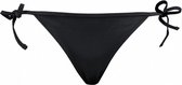 bikinibroekje Side-tie dames polyamide zwart maat L