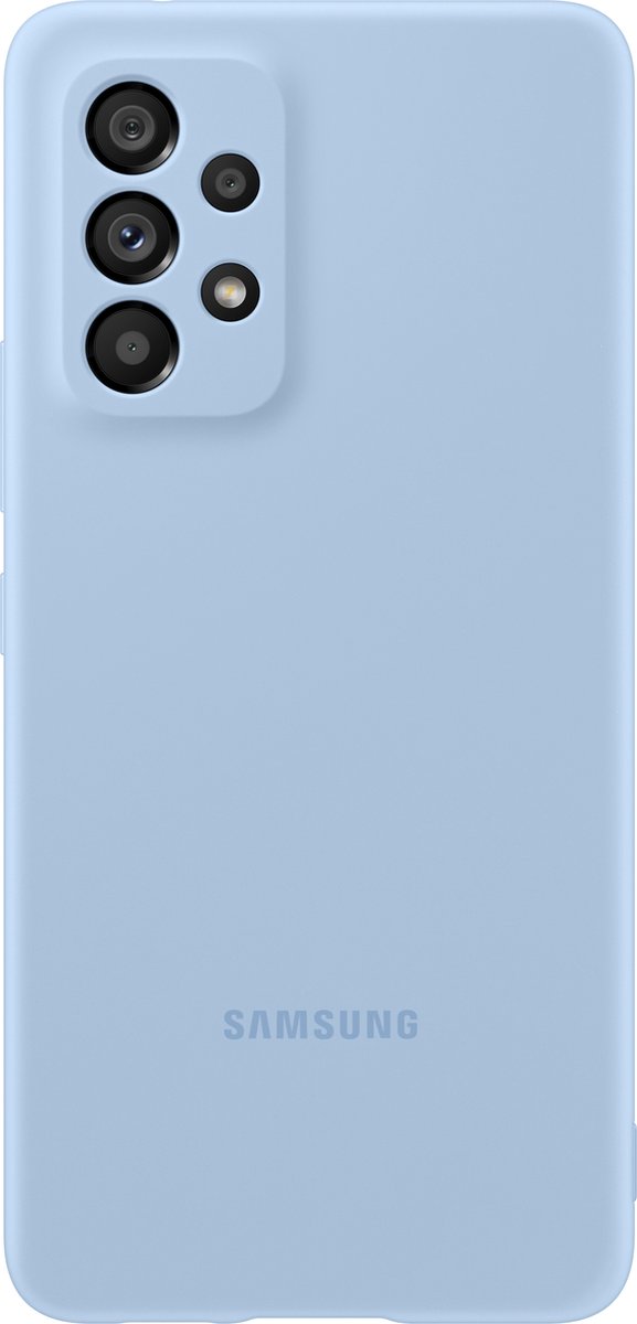 Samsung Siliconen Hoesje - Samsung Galaxy A53 - Blauw