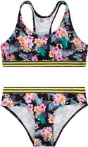 Indian Blue meiden bikini Sporty Tropical Black