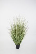 Kunstplant Grassen - topkwaliteit decoratie - Groen - zijden plant - 116 cm hoog
